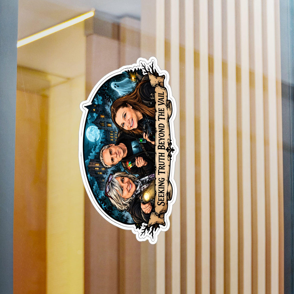 Seeking Truth Beyond the Veil Vinyl Sticker