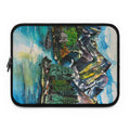 Watercolor Canyon Laptop Sleeve, Mountain Landscape Neoprene Case, Nature MacBook Sleeve, Outdoor Lover Gift