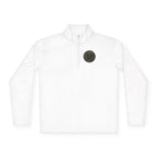Viking Cat and Raven Quarter Zip Pullover, Norse Runic Crest Sweatshirt, Subtle Pagan Gift, Heathen Apparel