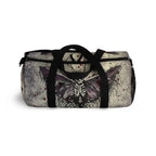 Death Moth Duffel Bag, Gothic Skeleton Moth Gym Bag, Dark Academia Travel Weekender Holdall, Witchy Gift for Her