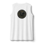 Three Ravens Norse Knotwork Tank Top, Moisture Wicking Gym Tee (Viking Design)