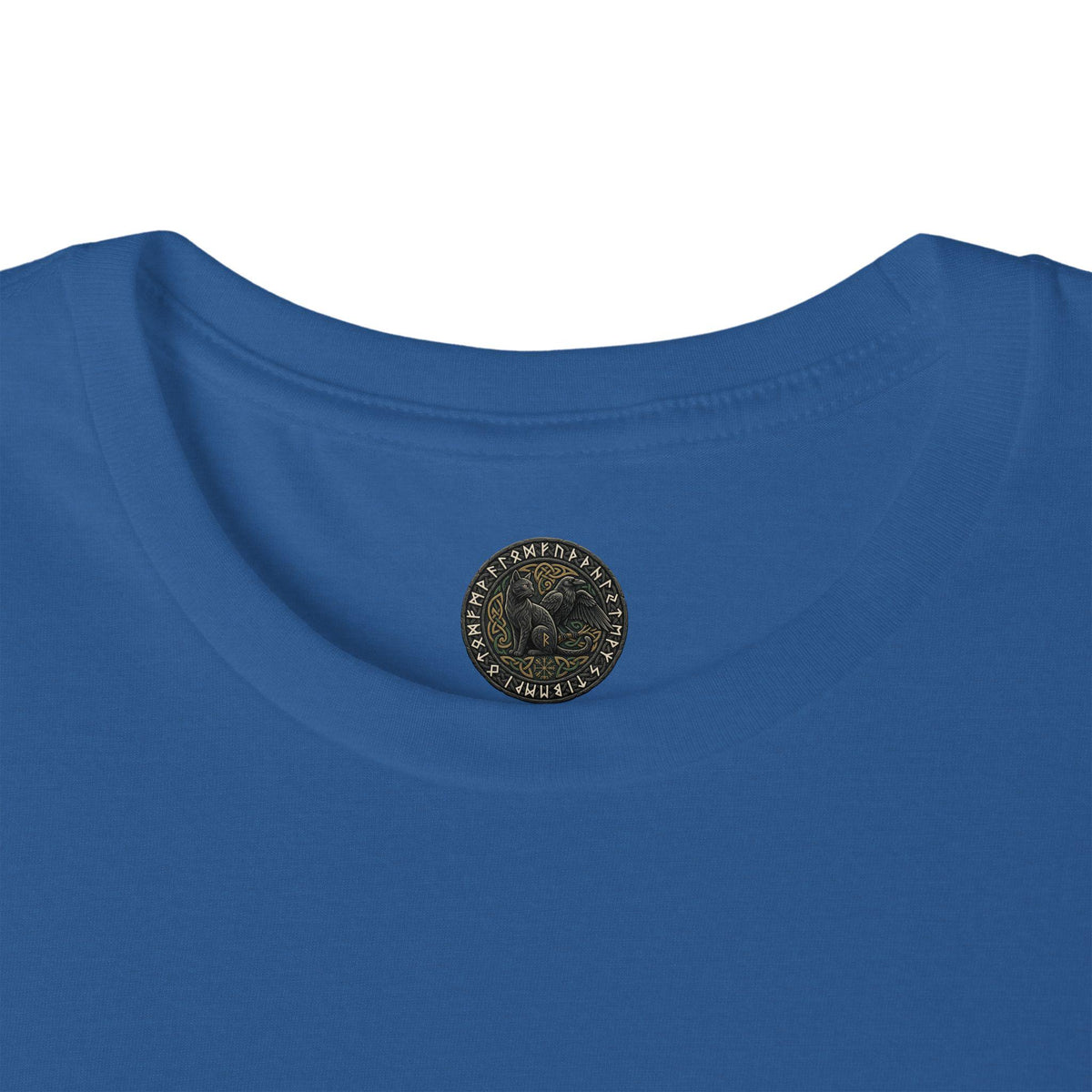 Huginn Muninn Ravens Norse Knotwork Tee, Viking Odin Gift (Cotton Blend)