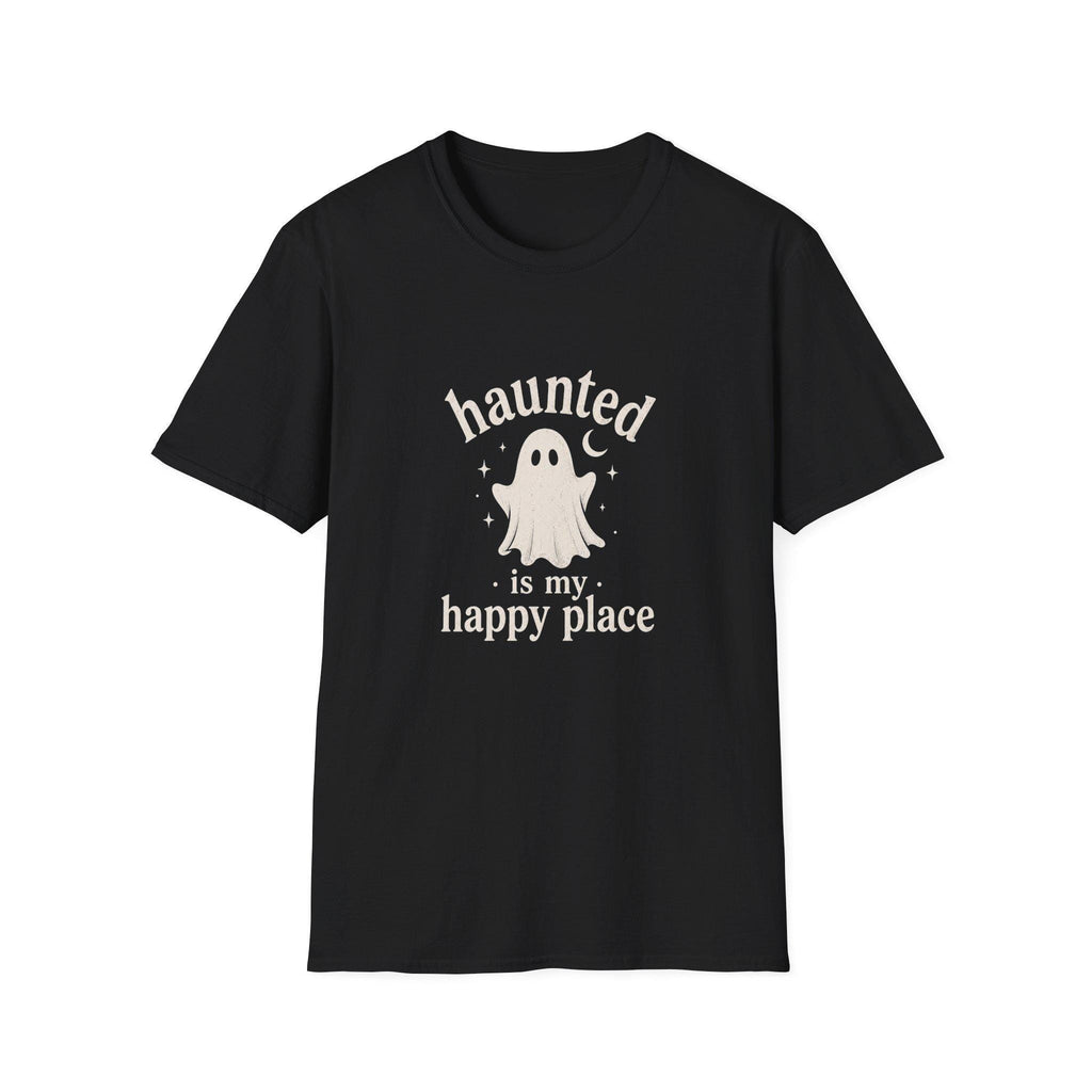 Haunted Ghost T-Shirt, Spooky Season Tee, Paranormal Gift for Her