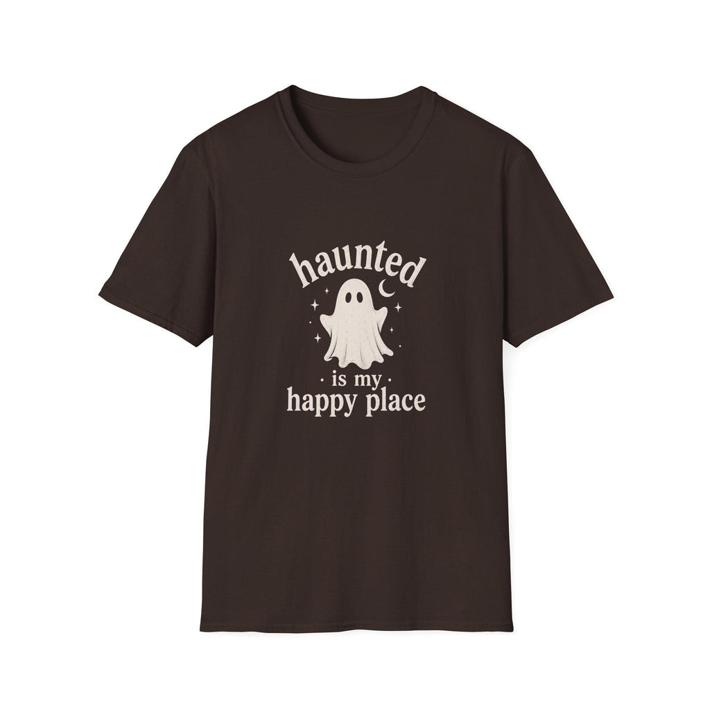Haunted Ghost T-Shirt, Spooky Season Tee, Paranormal Gift for Her