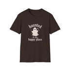 Haunted Ghost T-Shirt, Spooky Season Tee, Paranormal Gift for Her