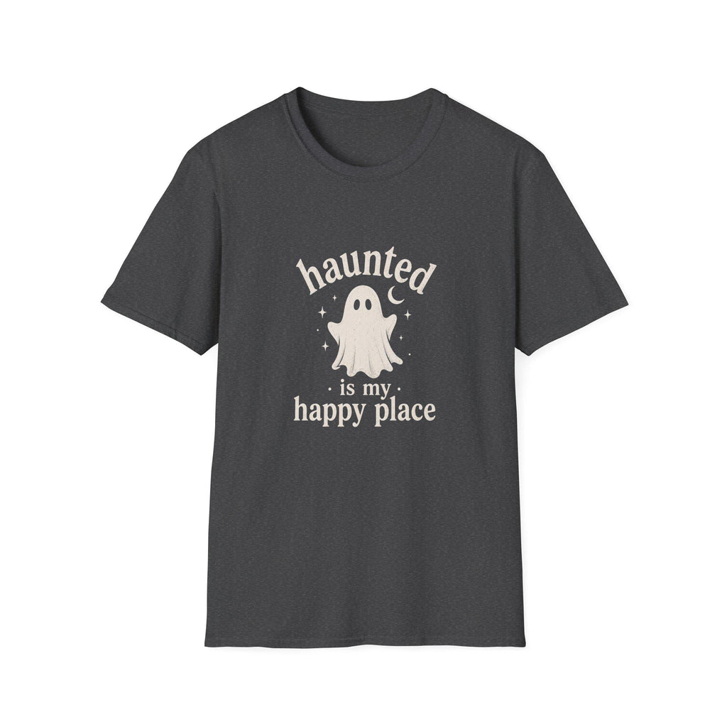 Haunted Ghost T-Shirt, Spooky Season Tee, Paranormal Gift for Her