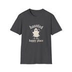 Haunted Ghost T-Shirt, Spooky Season Tee, Paranormal Gift for Her