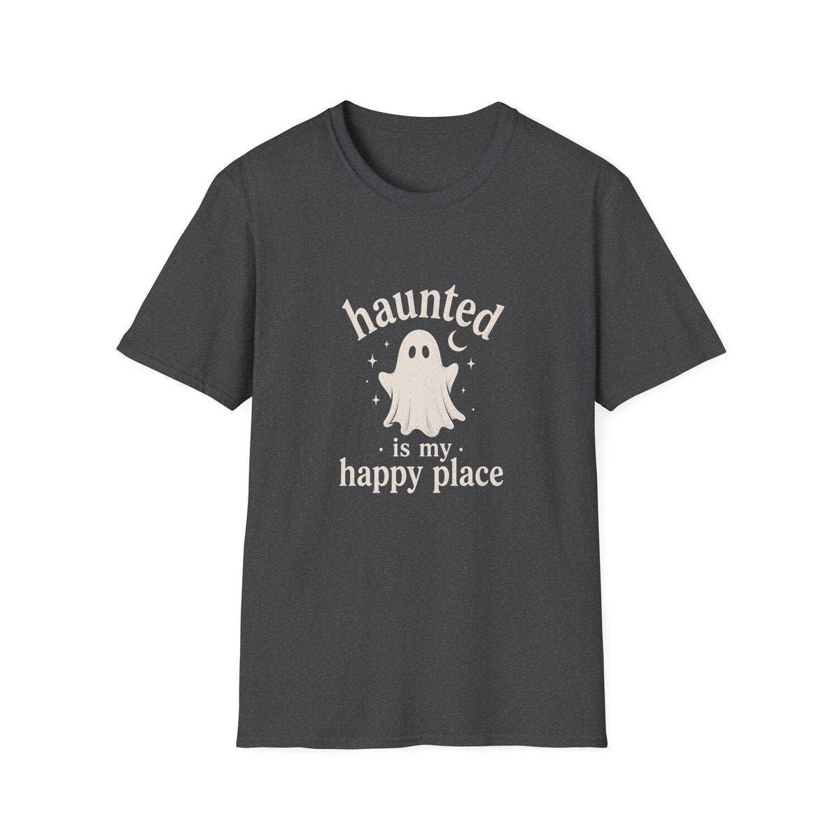 Haunted Ghost T-Shirt, Spooky Season Tee, Paranormal Gift for Her