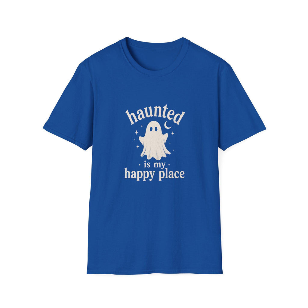 Haunted Ghost T-Shirt, Spooky Season Tee, Paranormal Gift for Her