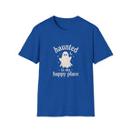 Haunted Ghost T-Shirt, Spooky Season Tee, Paranormal Gift for Her
