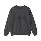 Moon Phases Crewneck Sweatshirt, Celestial Lunar Cycle, Witchy Astrology Jumper