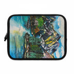 Watercolor Canyon Laptop Sleeve, Mountain Landscape Neoprene Case, Nature MacBook Sleeve, Outdoor Lover Gift