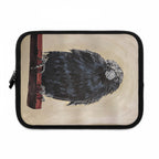 Crow Laptop Sleeve, Gothic Neoprene Case, Water Resistant MacBook Cover
