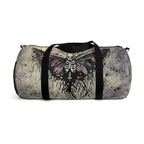 Death Moth Duffel Bag, Gothic Skeleton Moth Gym Bag, Dark Academia Travel Weekender Holdall, Witchy Gift for Her