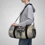 Death Moth Duffel Bag, Gothic Skeleton Moth Gym Bag, Dark Academia Travel Weekender Holdall, Witchy Gift for Her