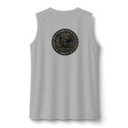 Three Ravens Norse Knotwork Tank Top, Moisture Wicking Gym Tee (Viking Design)