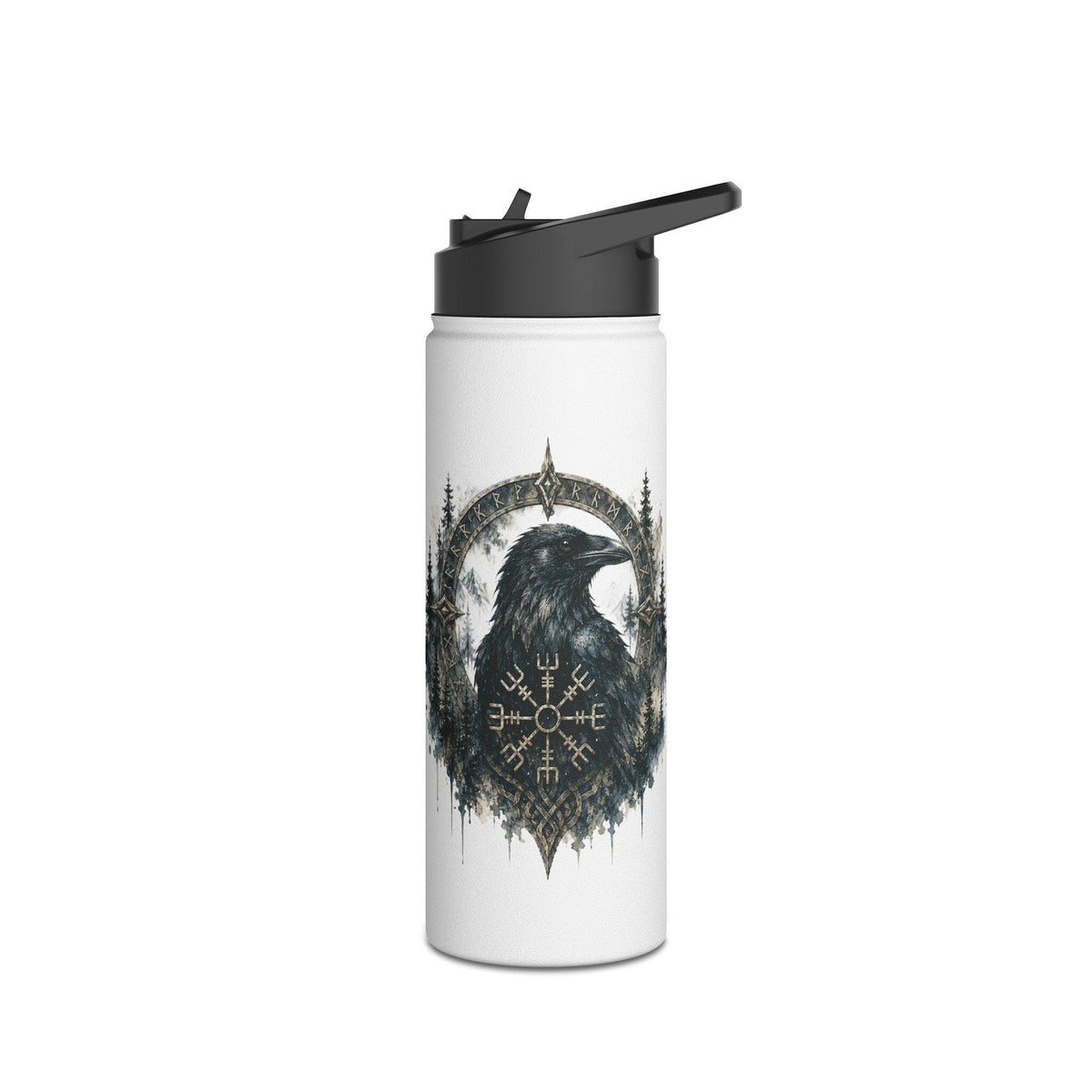 Viking Stainless Steel Water Bottle, Standard Lid
