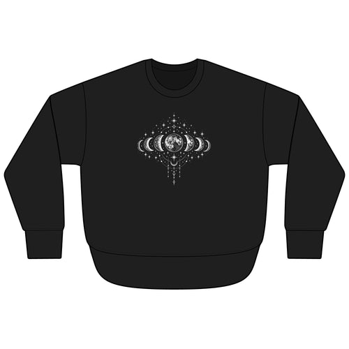 Celestial Galaxy Orb sweatshirt | Crewneck, Starburst Constellation Design
