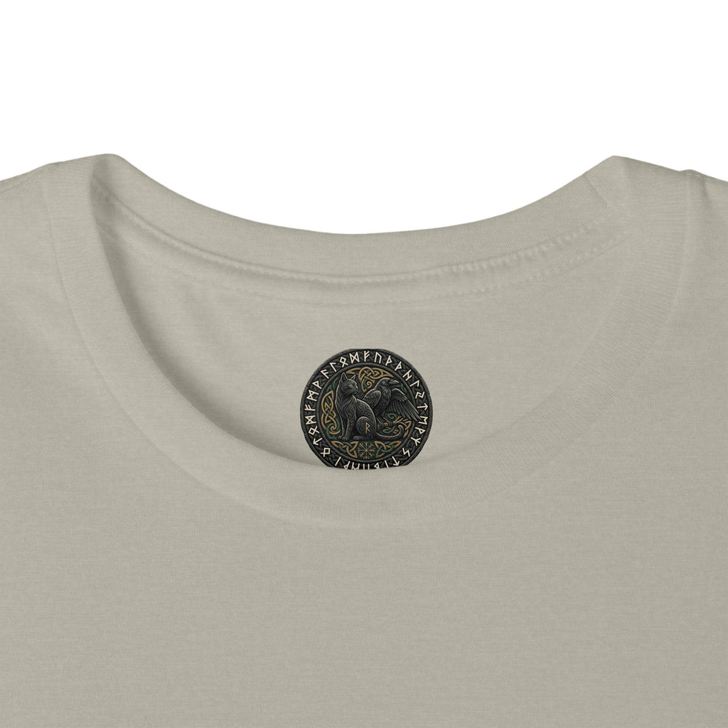Celtic Knotwork Raven Moon T-Shirt, Norse Pagan Apparel, Witchy Corvid Gift