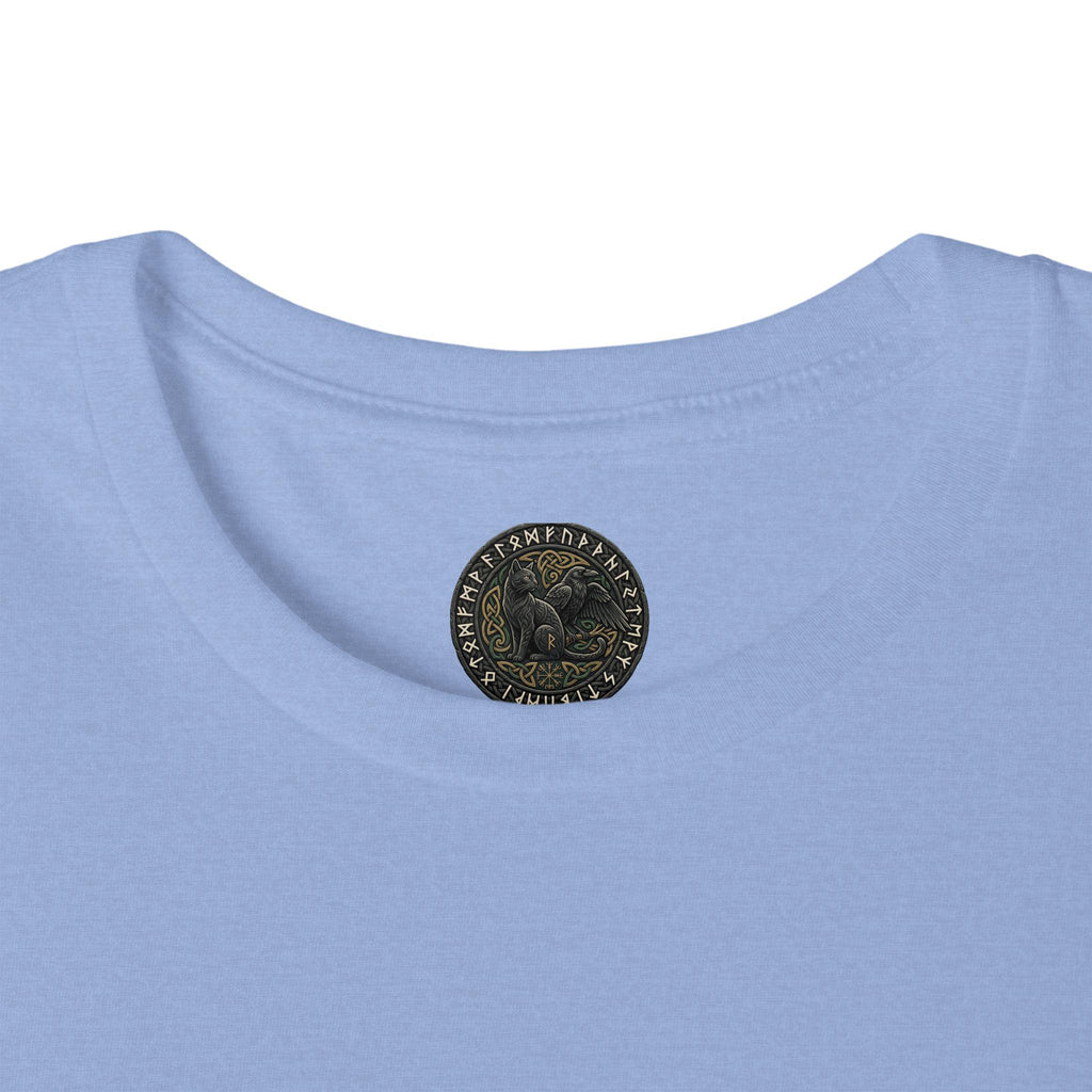 Celtic Knotwork Raven Moon T-Shirt, Norse Pagan Apparel, Witchy Corvid Gift