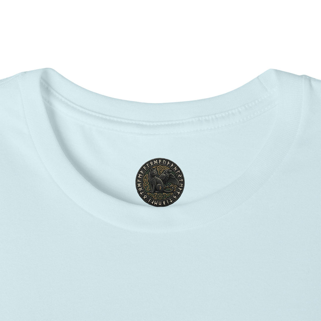 Huginn Muninn Ravens Norse Knotwork Tee, Viking Odin Gift (Cotton Blend)