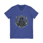 Valknut Raven Forest Tee | Norse Vegvisir Crow Woodland Design