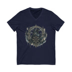 Valknut Raven Forest Tee | Norse Vegvisir Crow Woodland Design