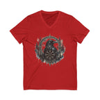 Valknut Raven Forest Tee | Norse Vegvisir Crow Woodland Design