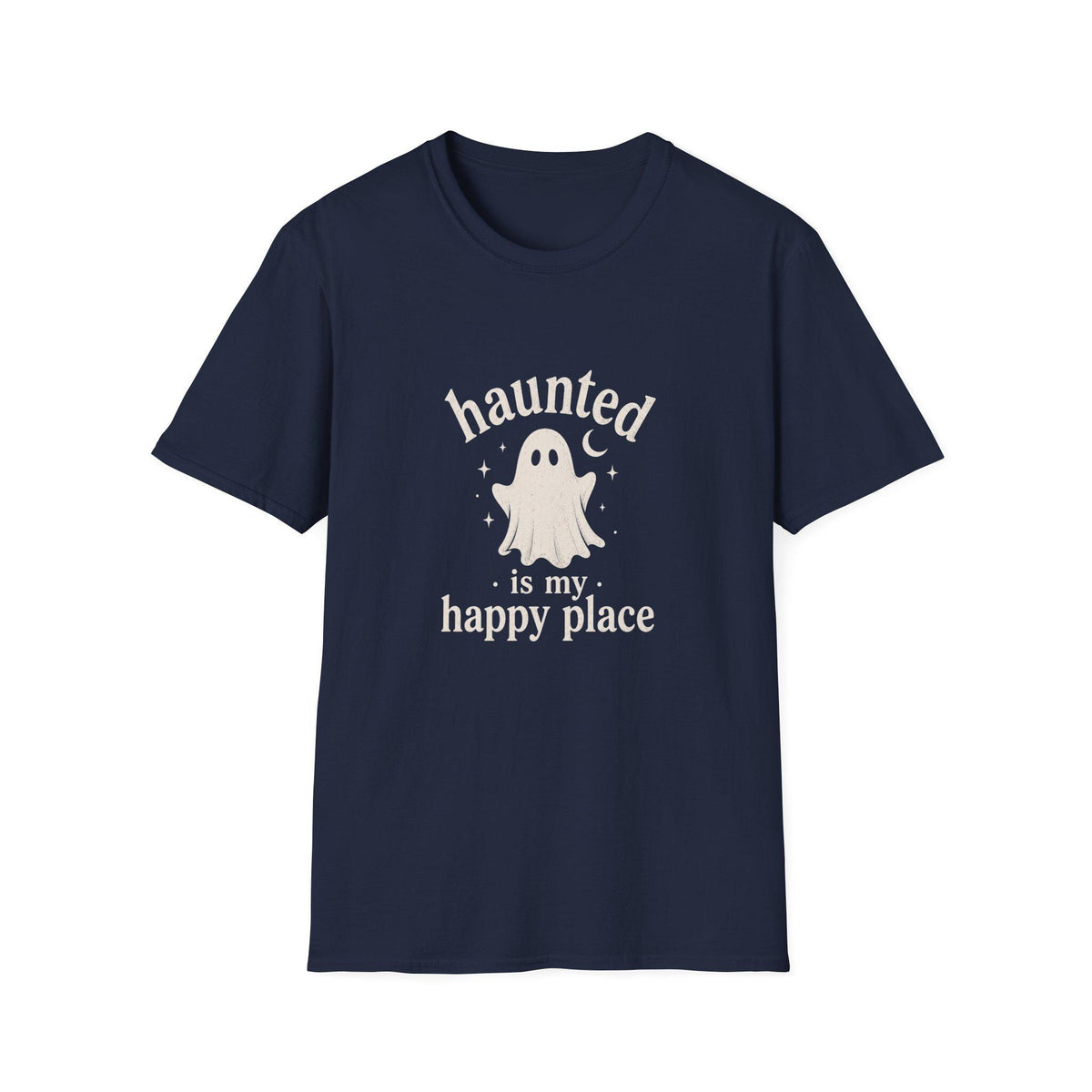 Haunted Ghost T-Shirt, Spooky Season Tee, Paranormal Gift for Her