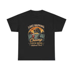 Funny Loch Ness Monster T-Shirt, Lake Napping Champ, Retro Cryptid Tee