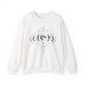 Moon Phases Crewneck Sweatshirt, Celestial Lunar Cycle, Witchy Astrology Jumper