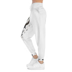 Celestial Raven Joggers, All-Over Print Crow Moon Sweatpants, Gothic Athletic Wear
