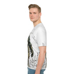 Mountain Sasquatch Illustration T-Shirt | Yeti Forest Art