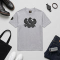 Three Black Crows T-Shirt | Gothic Raven Silhouette, Bird Illustration