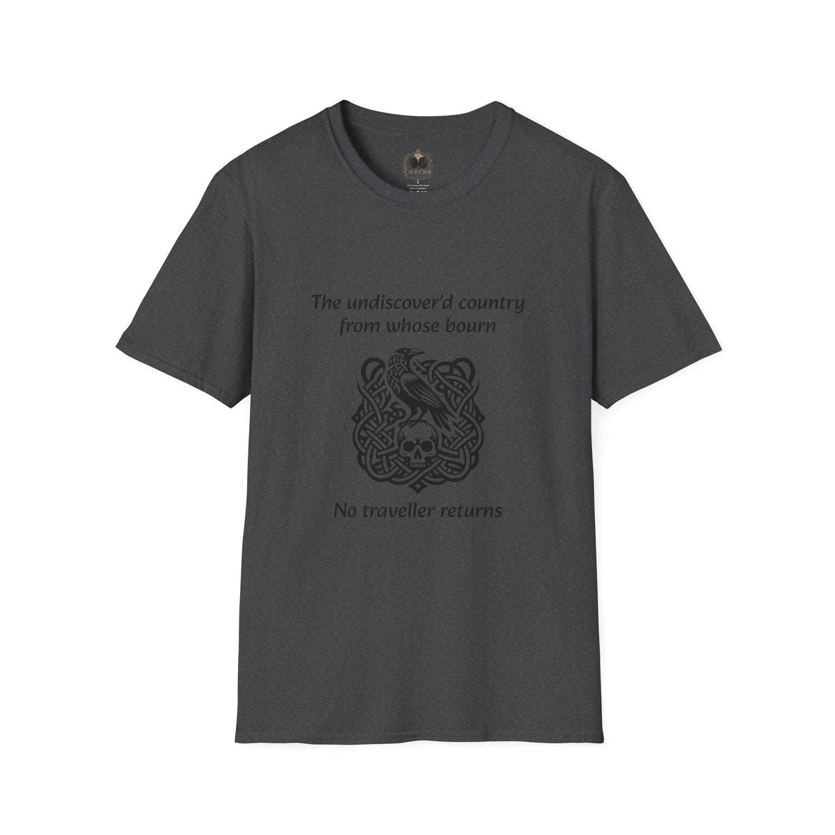 The undiscover'd country lyric Hamlet | T-Shirt