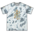 Crystal Octopus Tie-Dye T-Shirt | Rhinestone Sea Creature Tee