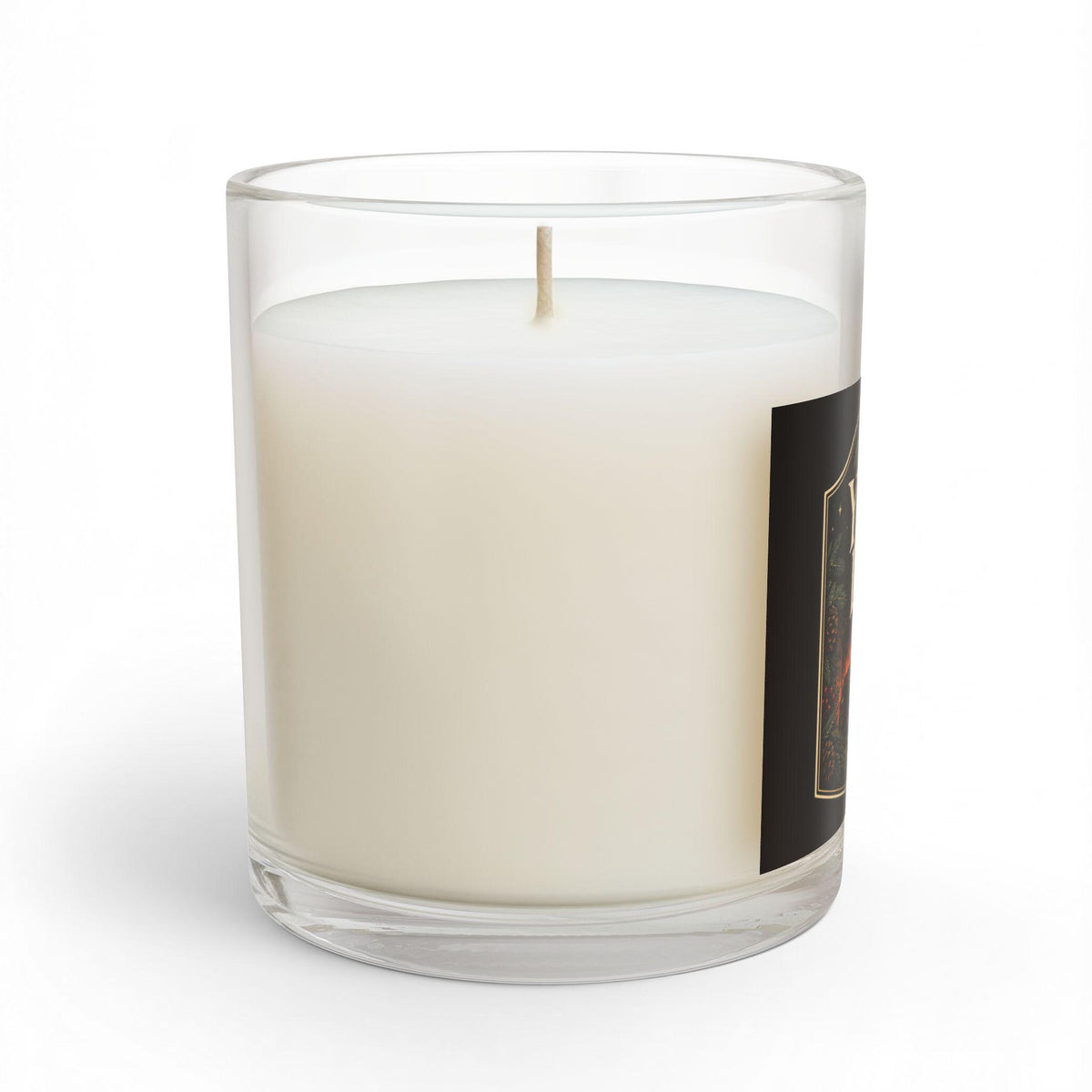 Yule Log Candle, Glass Candle | 11oz