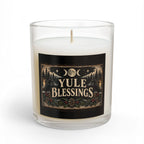 Yule Blessings Candle | Glass Candle, 11oz