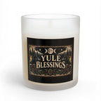Yule Blessings Candle | Glass Candle, 11oz