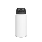 Celestial Raven Stainless Steel Water Bottle | Moon Phases, Gothic Astrology