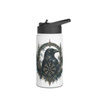 Viking Stainless Steel Water Bottle, Standard Lid