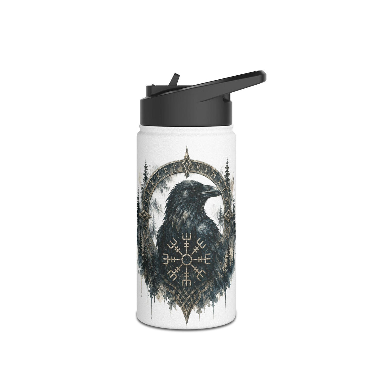 Viking Stainless Steel Water Bottle, Standard Lid