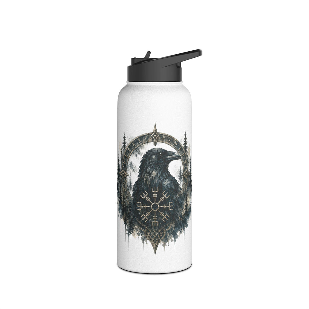 Viking Stainless Steel Water Bottle, Standard Lid