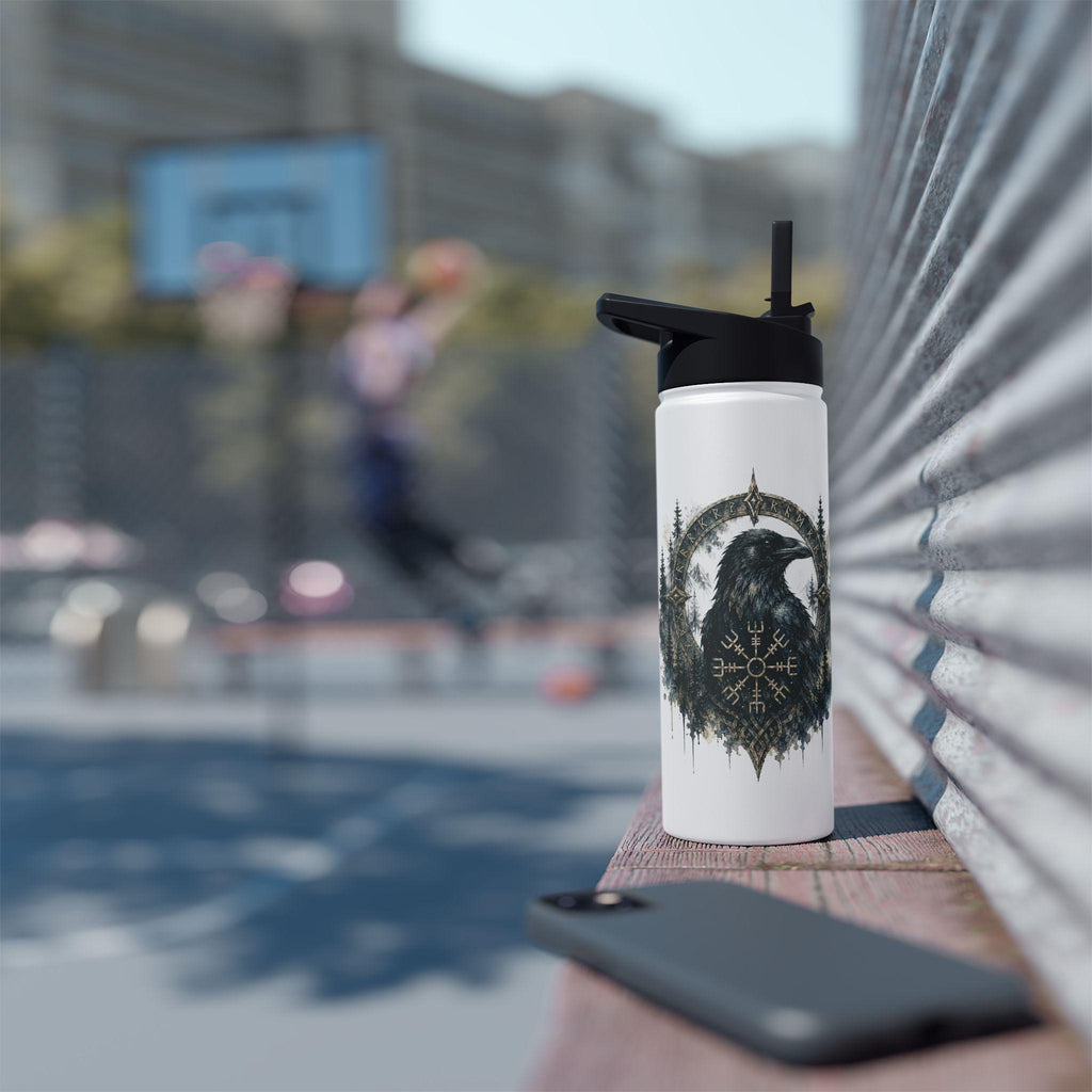 Viking Stainless Steel Water Bottle, Standard Lid