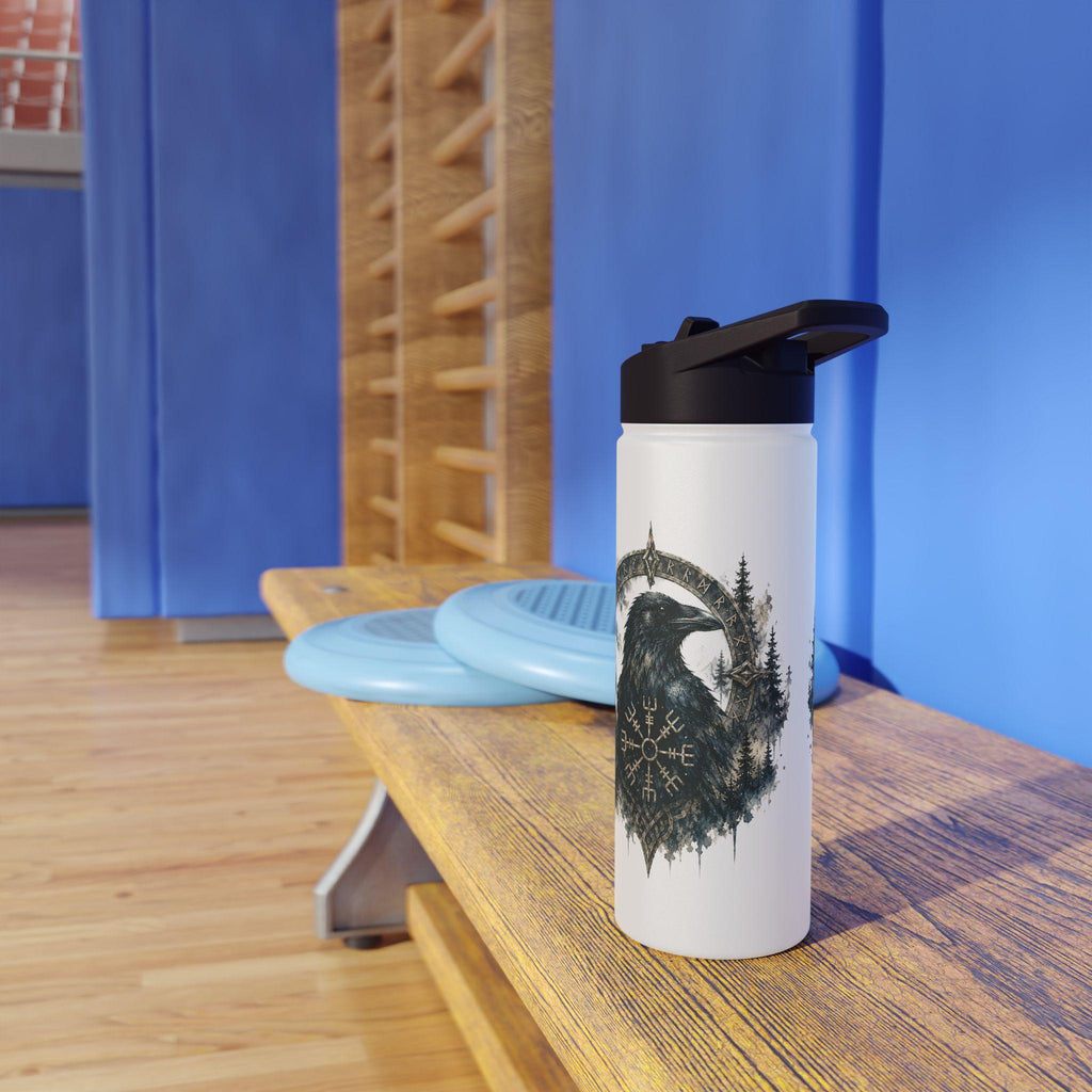 Viking Stainless Steel Water Bottle, Standard Lid