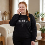 Celestial Galaxy Orb sweatshirt | Crewneck, Starburst Constellation Design