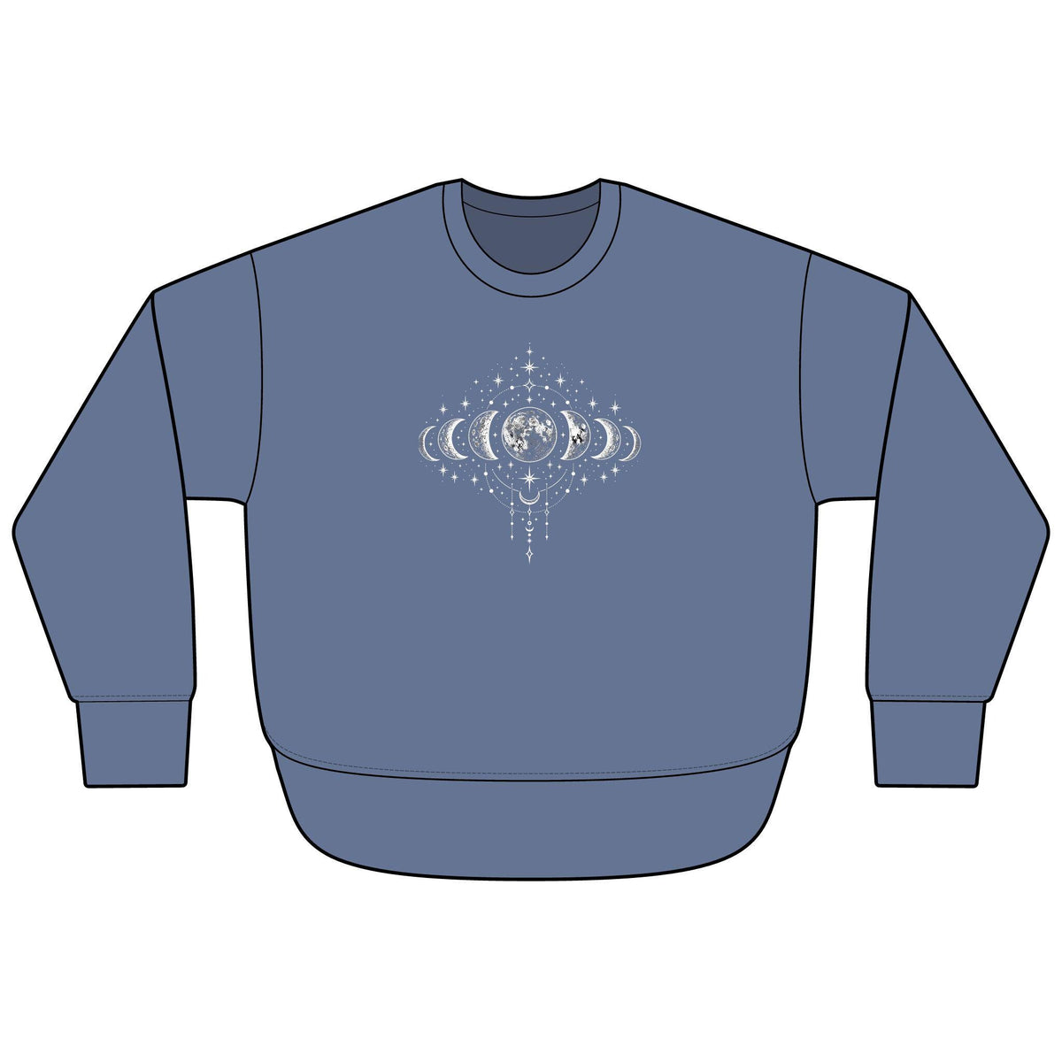 Celestial Galaxy Orb sweatshirt | Crewneck, Starburst Constellation Design