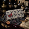 Death Moth Zipper Wallet | Gothic Moth Design