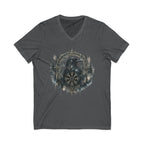 Valknut Raven Forest Tee | Norse Vegvisir Crow Woodland Design