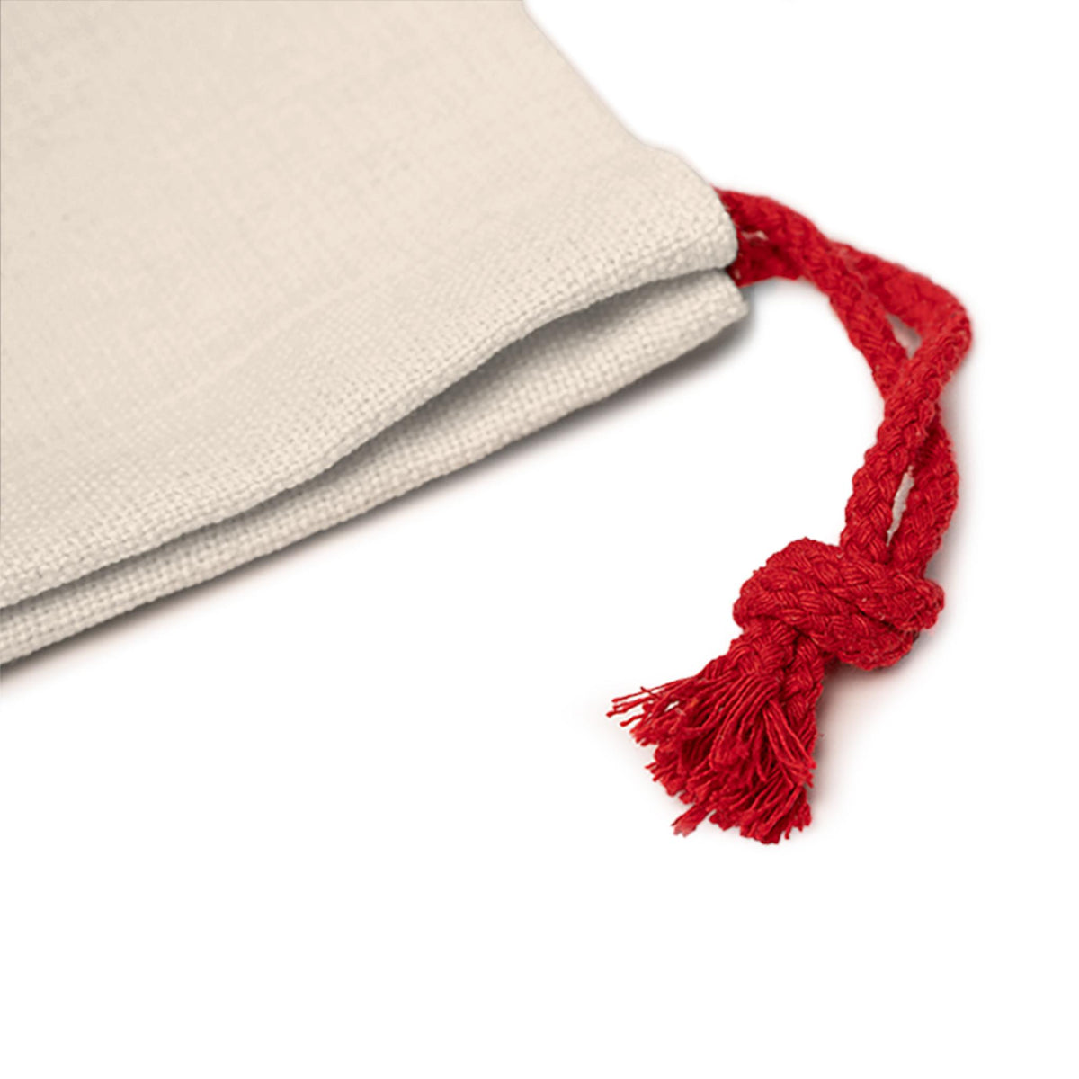 Happy Solstice Pine Tree Gift Bag | Winter Holiday Drawstring Pouch